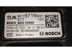 Recambio de modulo electronico para peugeot 3008 confort referencia OEM IAM 967787168001 F005V01221 20160126 2
