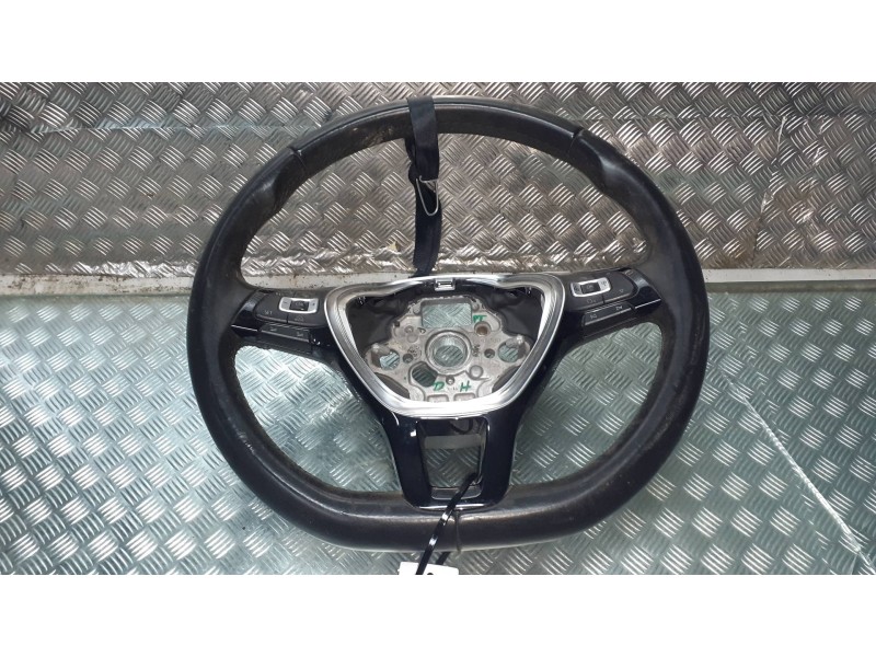 Recambio de volante para volkswagen golf vii lim. referencia OEM IAM 5G0419091 6198400 PIEL