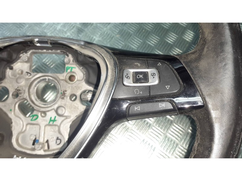 Recambio de volante para volkswagen golf vii lim. referencia OEM IAM 5G0419091 6198400 PIEL