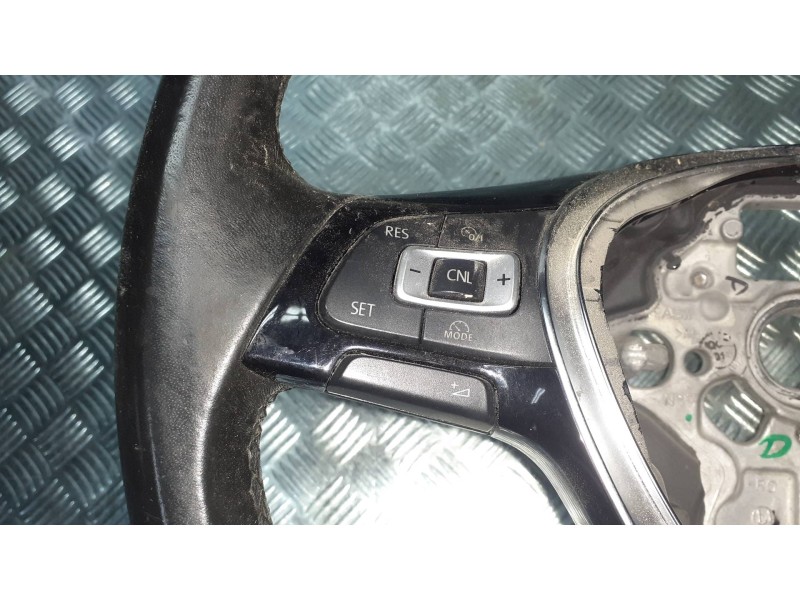 Recambio de volante para volkswagen golf vii lim. referencia OEM IAM 5G0419091 6198400 PIEL