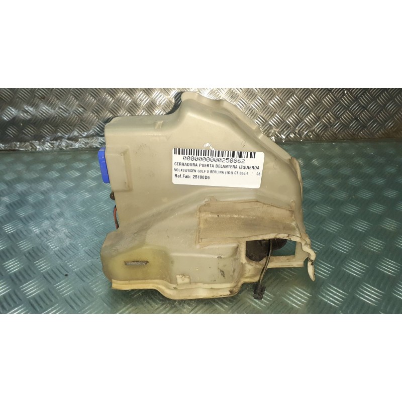 Recambio de cerradura puerta delantera izquierda para volkswagen golf v berlina (1k1) gt sport referencia OEM IAM 25100D6  