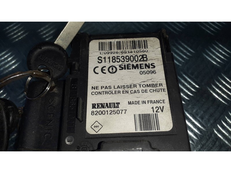 Recambio de conmutador de arranque para renault scenic ii authentique referencia OEM IAM S118539002B  