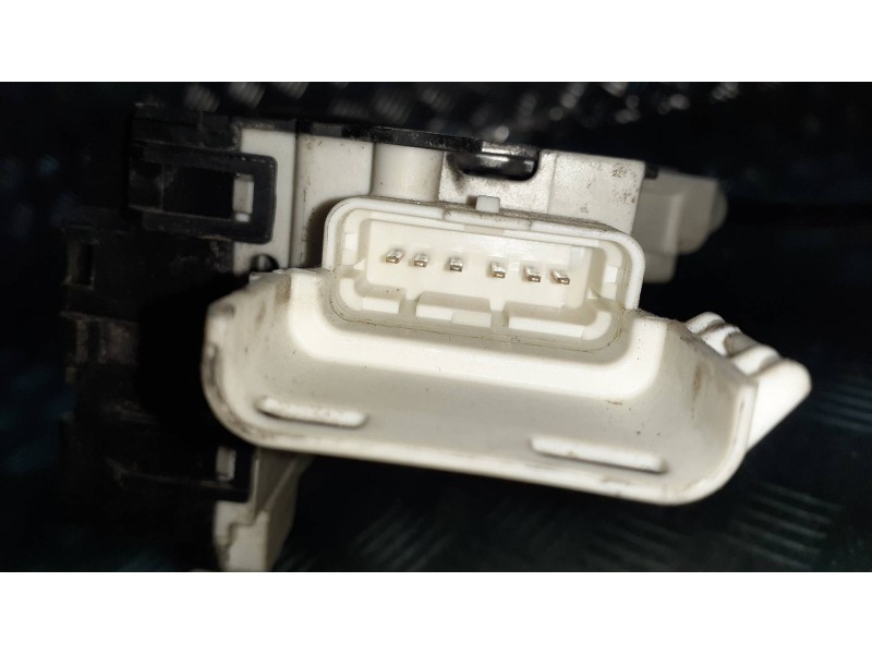 Recambio de cerradura puerta trasera izquierda para peugeot 407 referencia OEM IAM 9658854180E CONECTOR 6 PINES ELECTRICA