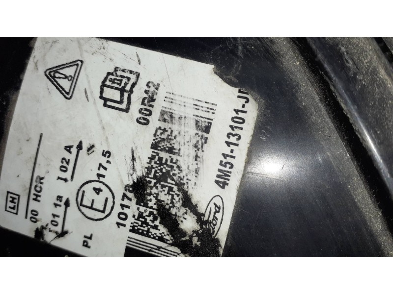 Recambio de faro izquierdo para ford focus berlina (cap) ambiente (d) referencia OEM IAM 4M5113101JD  