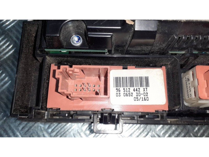 Recambio de mando climatizador para peugeot 407 referencia OEM IAM 96573322YW 96512442XT 96470287XT