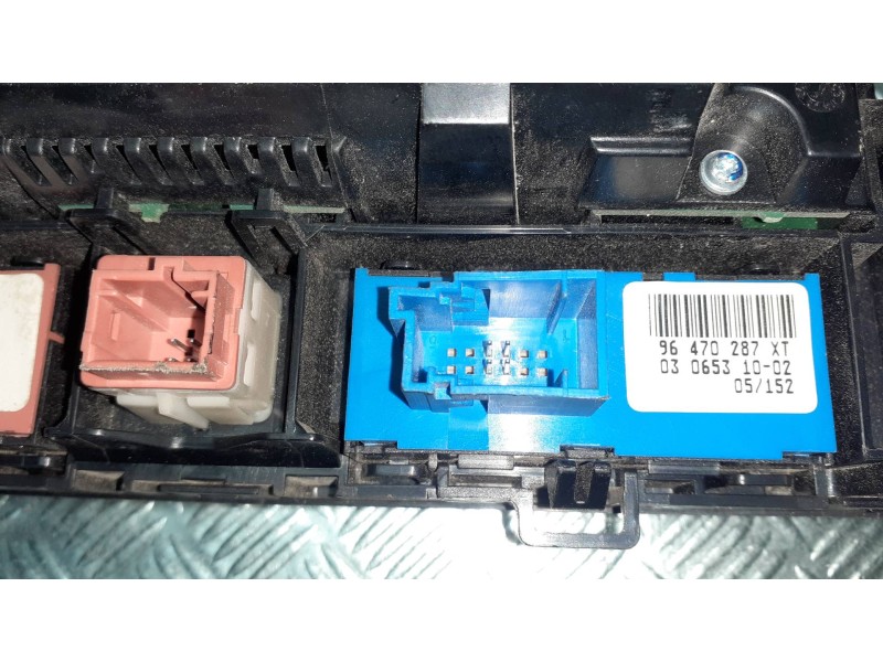 Recambio de mando climatizador para peugeot 407 referencia OEM IAM 96573322YW 96512442XT 96470287XT