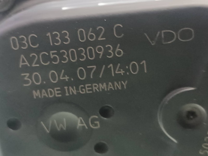 Recambio de caja mariposa para volkswagen polo (9n3) referencia OEM IAM 03C133062C A2C53030936 VDO