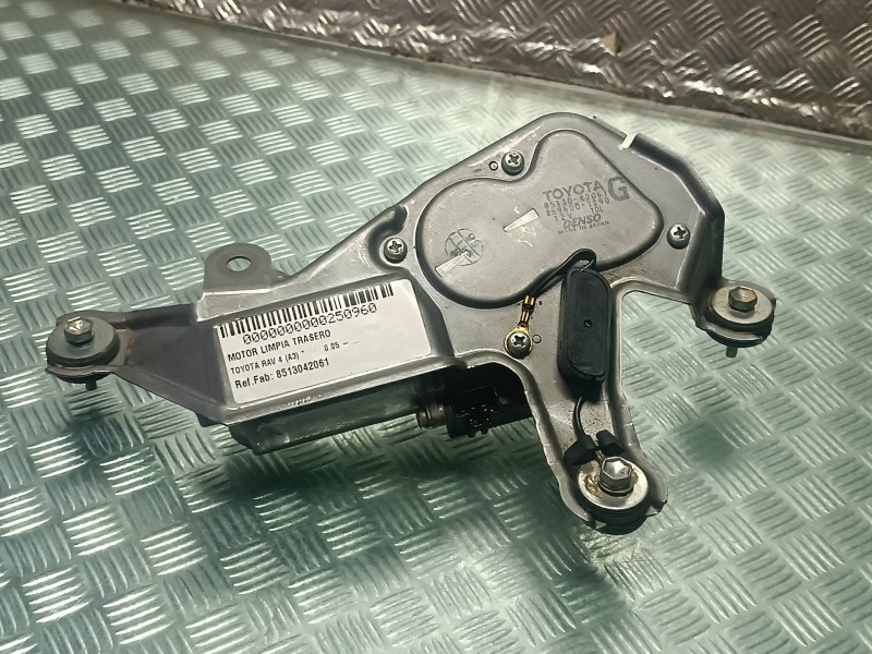 Recambio de motor limpia trasero para toyota rav 4 (a3) referencia OEM IAM 8513042061 2596001890 