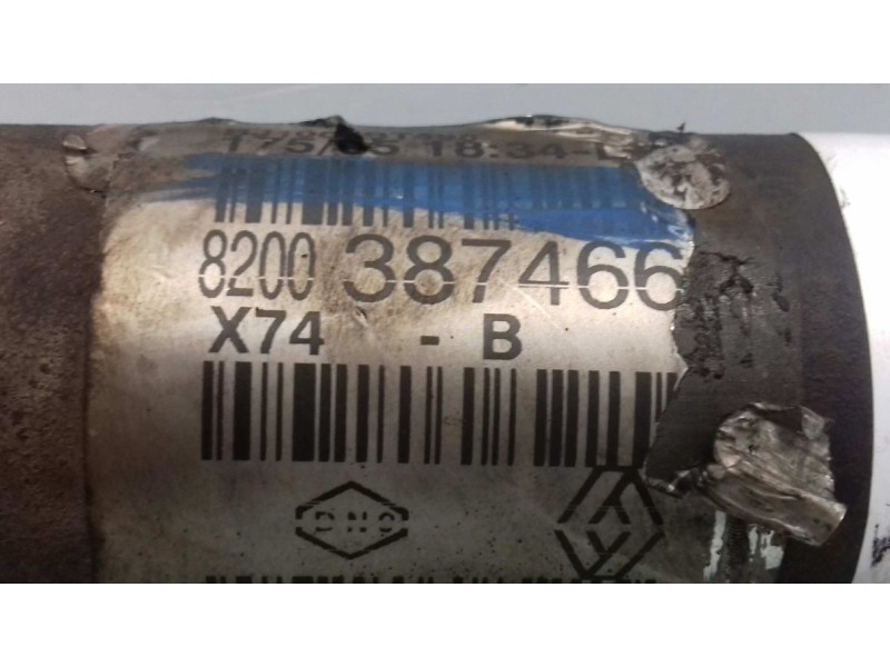 Recambio de transmision delantera derecha para renault laguna ii (bg0) authentique referencia OEM IAM 8200387466  