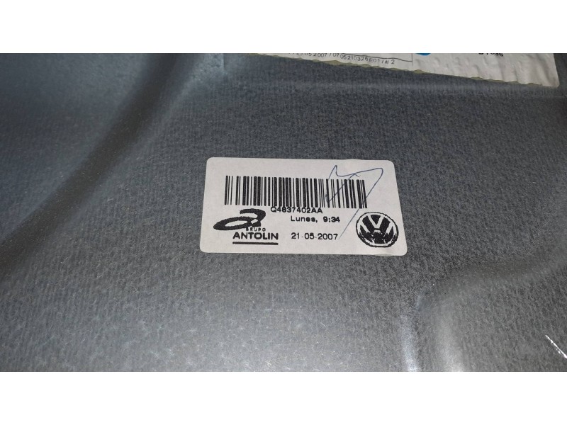 Recambio de elevalunas delantero derecho para volkswagen polo (9n3) referencia OEM IAM 6Q4837756 2145251 ELECTRICO