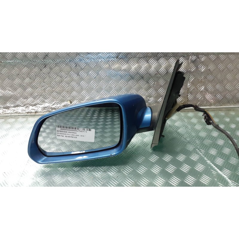 Recambio de retrovisor izquierdo para volkswagen polo (9n3) referencia OEM IAM 6Q1857501CD  ELECTRICO