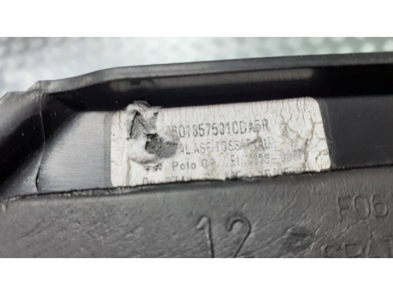 Recambio de retrovisor izquierdo para volkswagen polo (9n3) referencia OEM IAM 6Q1857501CD  ELECTRICO