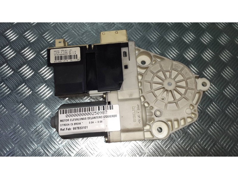 Recambio de motor elevalunas delantero izquierdo para citroen c5 break referencia OEM IAM 997833101 7746004901 19114640