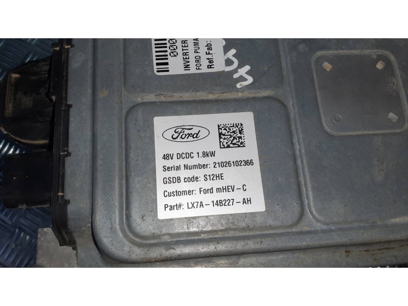Recambio de inverter / converter para ford puma referencia OEM IAM 21026102366 S12HE A2C772547AD