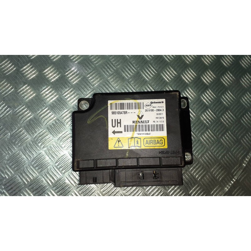 Recambio de centralita airbag para renault megane iii berlina 5 p referencia OEM IAM 985105478R 284100 