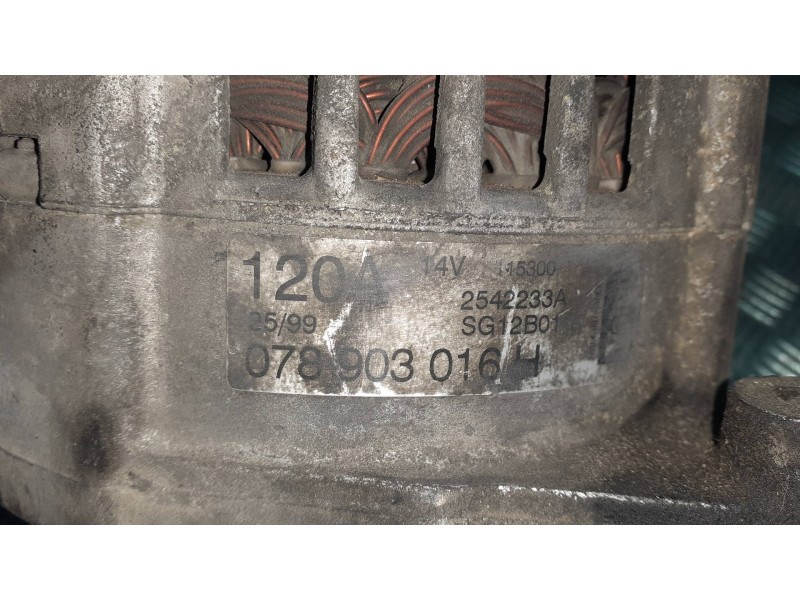 Recambio de alternador para audi a6 berlina (4b2) referencia OEM IAM 078903016H 2542233A 120A