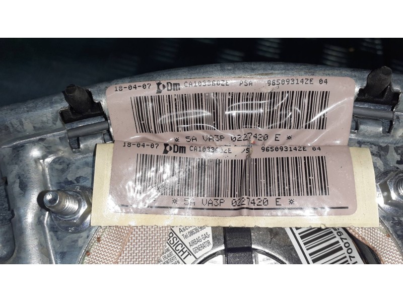 Recambio de airbag delantero izquierdo para citroen c5 berlina referencia OEM IAM CA103360ZE  