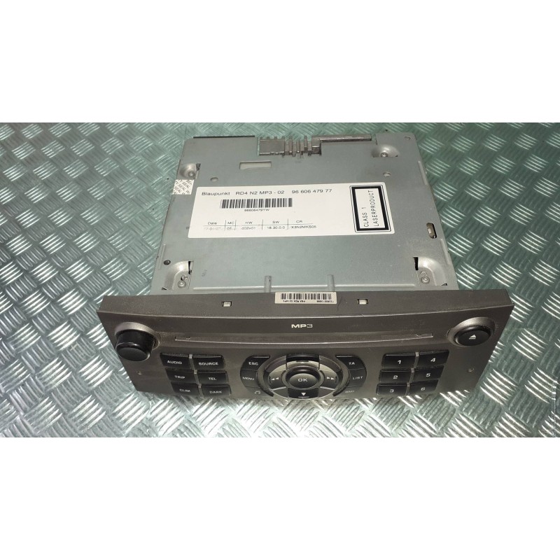 Recambio de sistema audio / radio cd para citroen c5 berlina referencia OEM IAM 9660647977  