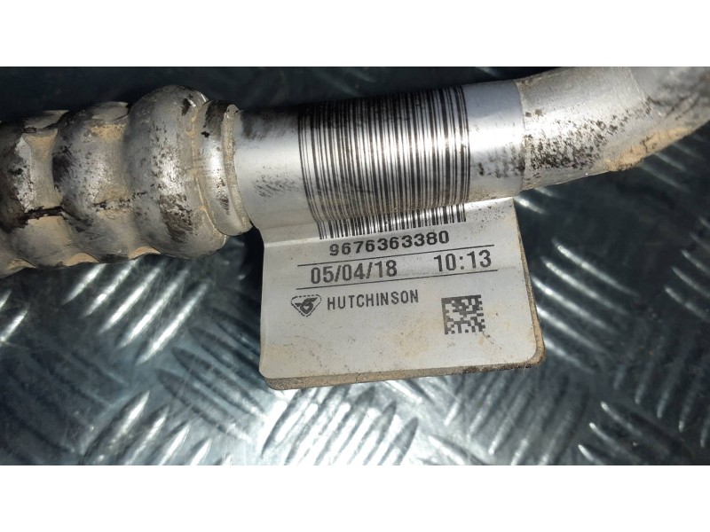 Recambio de tubos aire acondicionado para peugeot 308 referencia OEM IAM 9676363380  