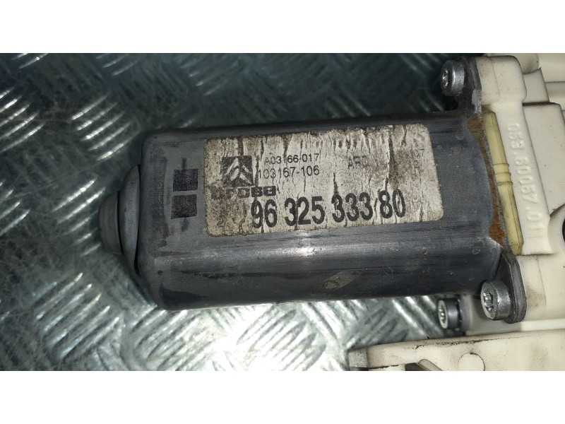Recambio de elevalunas trasero derecho para citroen c5 berlina referencia OEM IAM 9632533380  CON MOTOR
