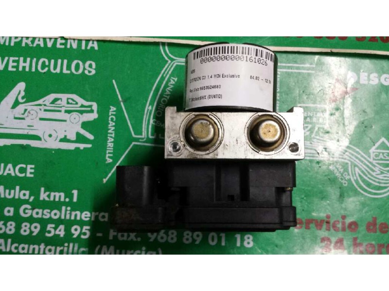 Recambio de abs para citroen c3 1.4 hdi exclusive referencia OEM IAM 9653524680 10020700374 10097011193