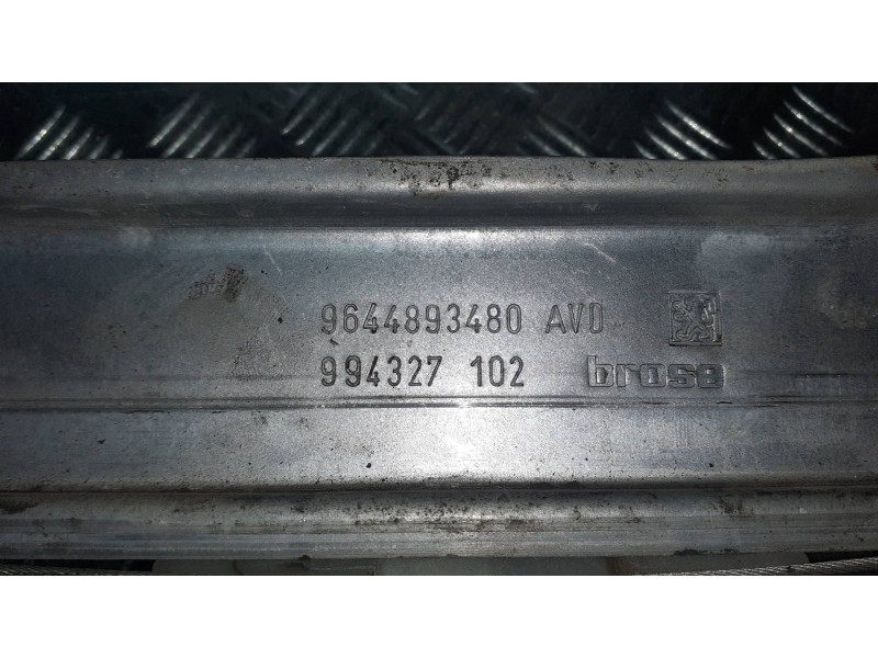 Recambio de elevalunas delantero derecho para peugeot 407 referencia OEM IAM 9644893480 994327102 