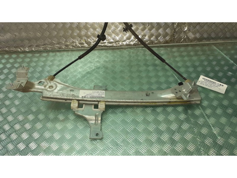 Recambio de elevalunas trasero izquierdo para renault megane iii berlina 5 p referencia OEM IAM 968718101G 827210008R 920040100