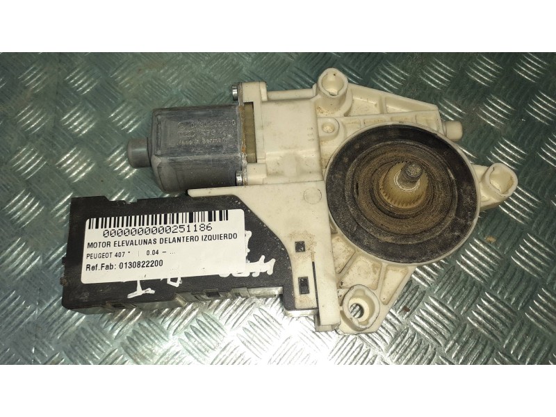 Recambio de motor elevalunas delantero izquierdo para peugeot 407 referencia OEM IAM 0130822200 1137328125 994422104 Recambio de motor elevalunas delantero izquierdo para peugeot 407 referencia OEM IAM 0130822200 1137328125 994422104