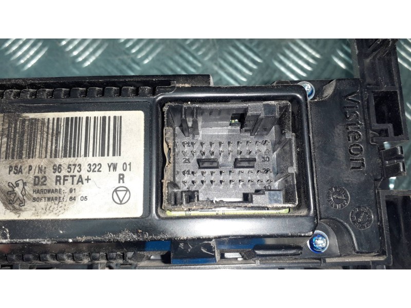 Recambio de mando climatizador para peugeot 407 referencia OEM IAM 96573322YW 96470290XT 96469958XT