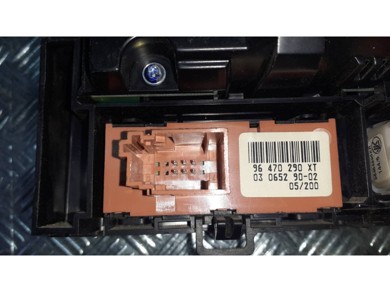 Recambio de mando climatizador para peugeot 407 referencia OEM IAM 96573322YW 96470290XT 96469958XT