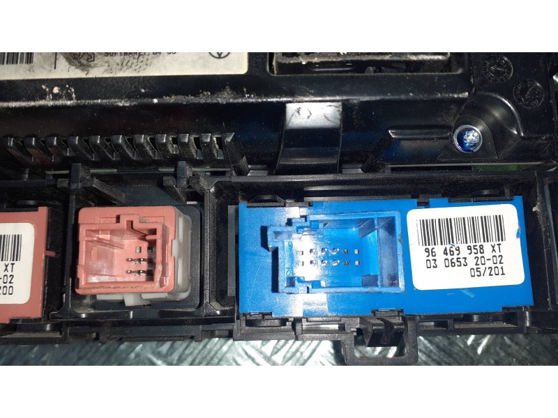 Recambio de mando climatizador para peugeot 407 referencia OEM IAM 96573322YW 96470290XT 96469958XT