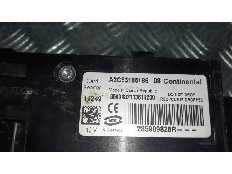 Recambio de conmutador de arranque para renault megane iii berlina 5 p referencia OEM IAM A2C53185186 285909828R A2C53217095