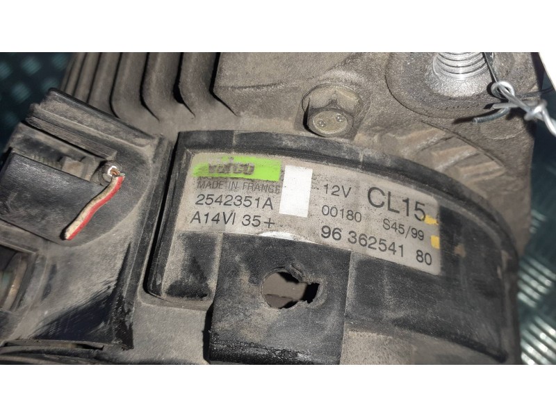 Recambio de alternador para peugeot 307 (s1) referencia OEM IAM 9636254180 2542351A 12V
