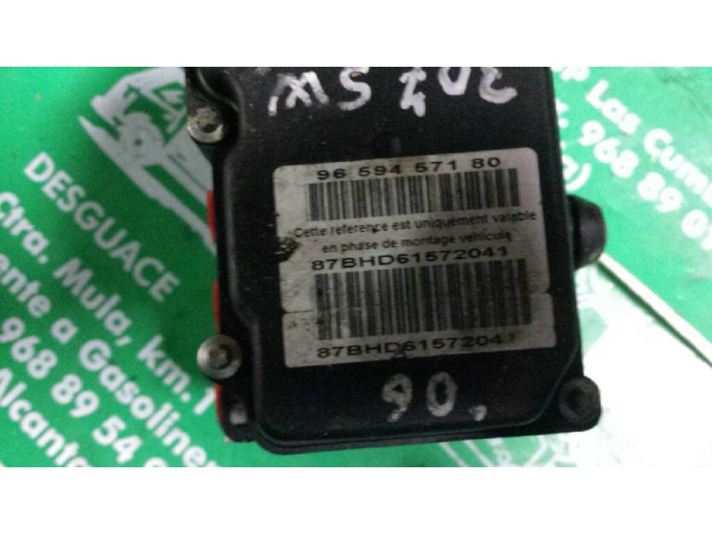 Recambio de abs para peugeot 307 break/sw (s2) sw pack referencia OEM IAM 0265231486 9649988280 9659457180
