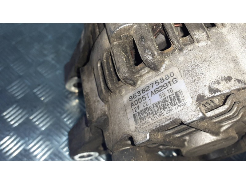 Recambio de alternador para citroen xsara picasso 2.0 hdi sx referencia OEM IAM 9638275880 A005TA6291G 12V