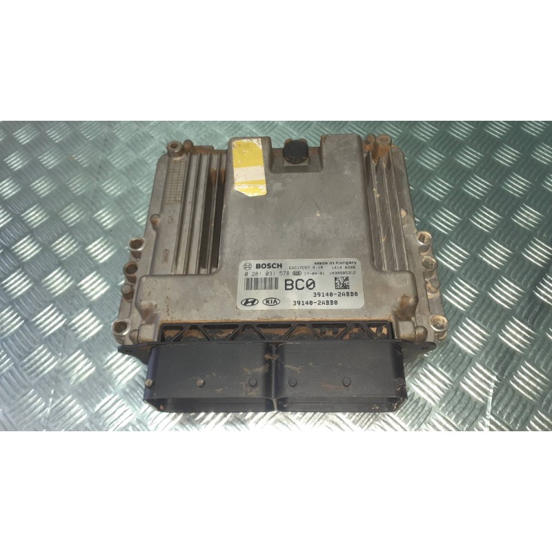 Recambio de centralita motor uce para hyundai ix20 referencia OEM IAM 391402ABB0 0281031578 BOSCH