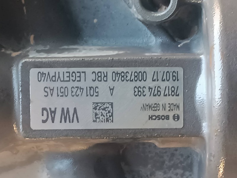 Recambio de cremallera direccion para volkswagen golf vii lim. referencia OEM IAM 5Q0909144T 7805501720 ELECTRICA