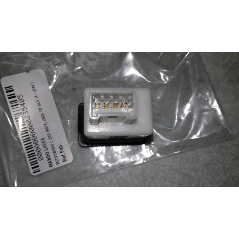 Recambio de mando luces para mitsubishi l 200 (k6/7) 2500 td glx (4-ptas.) referencia OEM IAM  4K03 