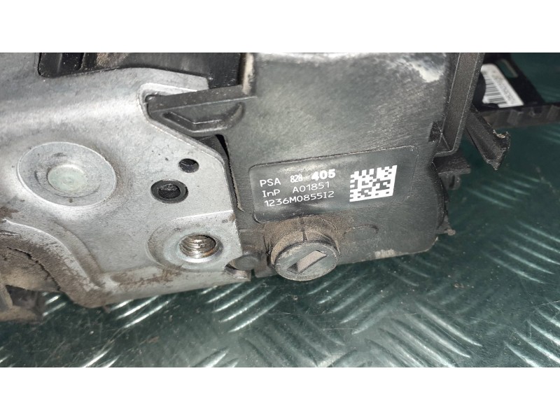 Recambio de cerradura puerta delantera derecha para citroen berlingo cuadro referencia OEM IAM 1236M0855I2 A01851 