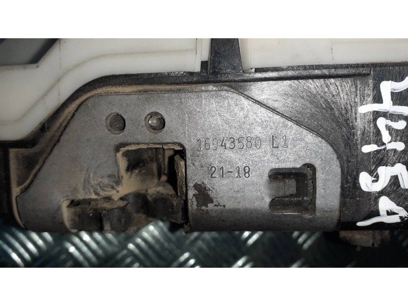 Recambio de cerradura puerta delantera izquierda para citroen berlingo cuadro referencia OEM IAM 1694358 16353200380 