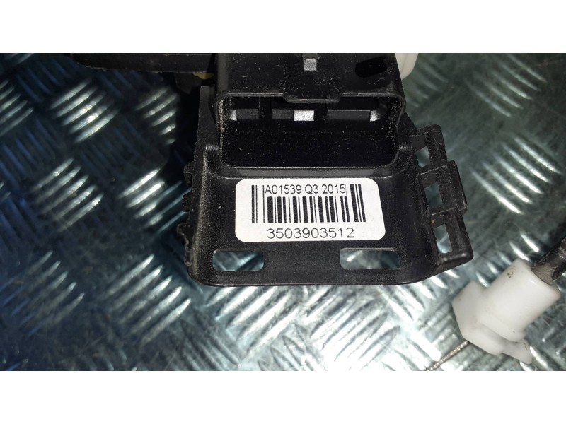 Recambio de cerradura puerta trasera derecha para citroen berlingo cuadro referencia OEM IAM 1236A1160I4 A01862 828423