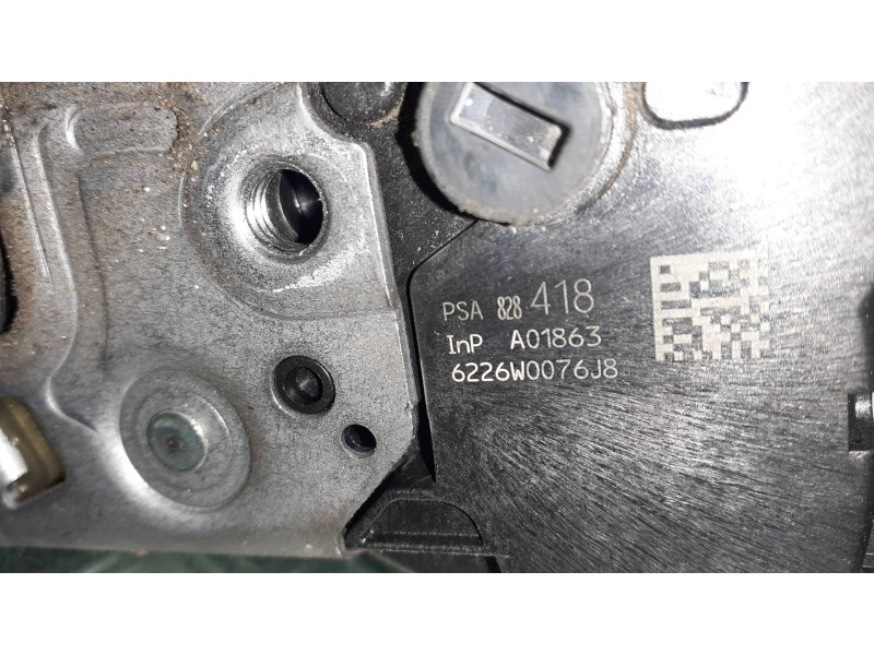 Recambio de cerradura maletero / porton para citroen berlingo cuadro referencia OEM IAM 6226W0076J8 A01863 1413200050