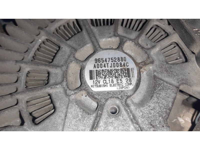 Recambio de alternador para peugeot 407 referencia OEM IAM 9654752880 A004TJ0084C 