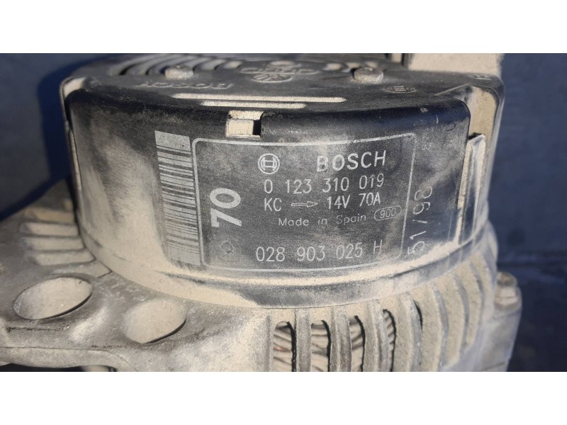 Recambio de alternador para seat arosa (6h1) select referencia OEM IAM 01123310019 028903.025H 70A