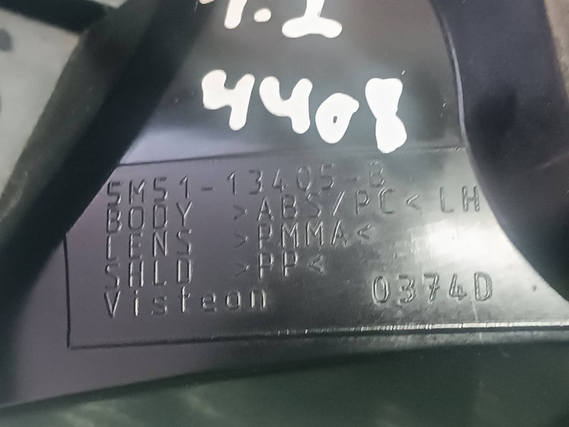 Recambio de piloto trasero izquierdo para ford focus berlina (cap) referencia OEM IAM 13405B  6 PINES