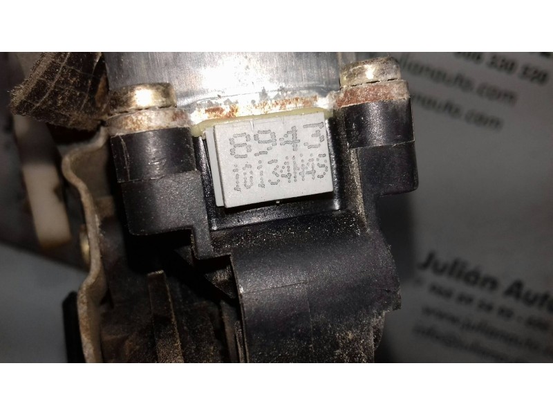 Recambio de elevalunas delantero derecho para peugeot 206 berlina xn referencia OEM IAM 10134N45 2 PINES ELECTRICO