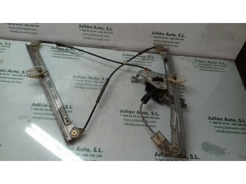 Recambio de elevalunas delantero derecho para peugeot 206 berlina xn referencia OEM IAM 10134N45 2 PINES ELECTRICO