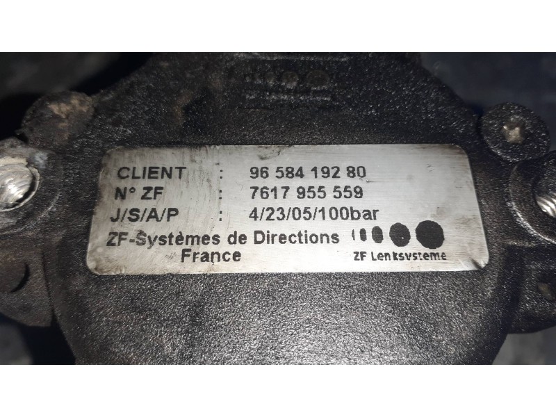 Recambio de bomba direccion para peugeot 407 referencia OEM IAM 96584192802 7617955559 