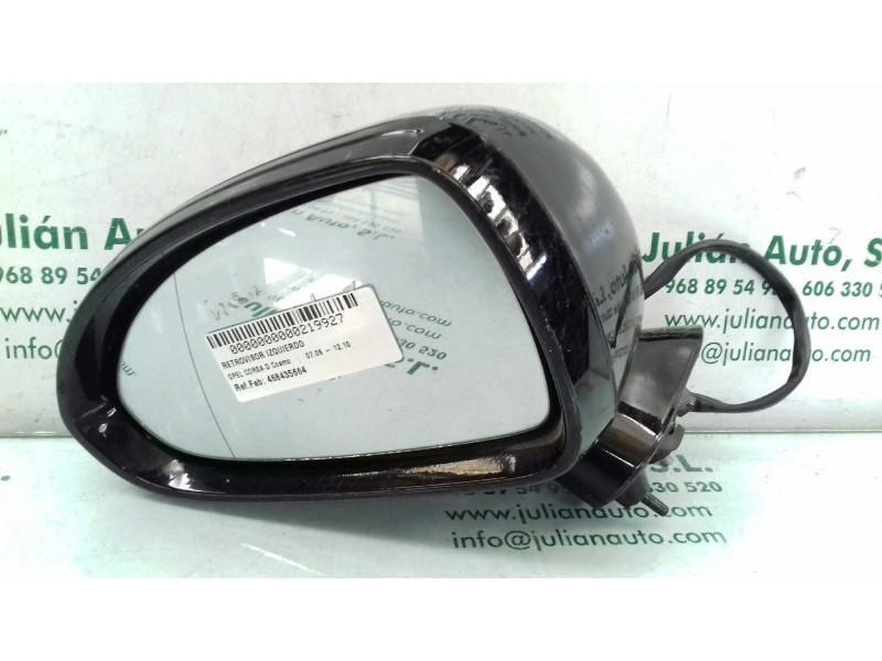 Recambio de retrovisor izquierdo para opel corsa d cosmo referencia OEM IAM 468435664  ELECTRICO