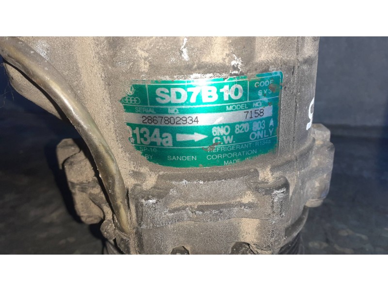 Recambio de compresor aire acondicionado para seat arosa (6h1) select referencia OEM IAM 6N0820803 2867802934 SD7B10